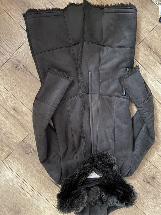 Kożuch ciemno zielony TKMAXX r.S