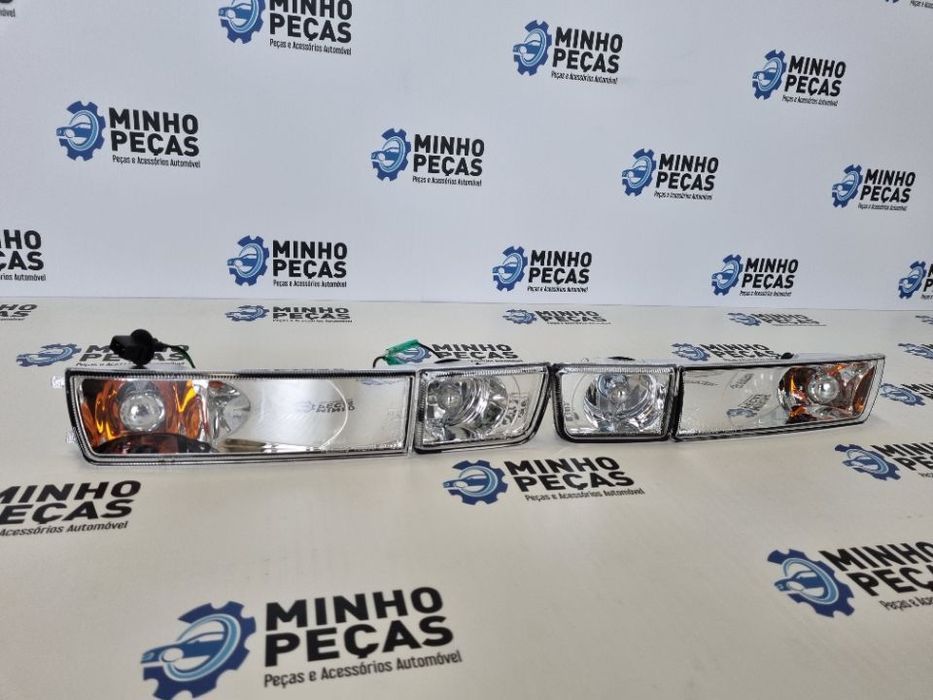 Faróis Nevoeiro Com Pisca VW Golf 3 Cristal