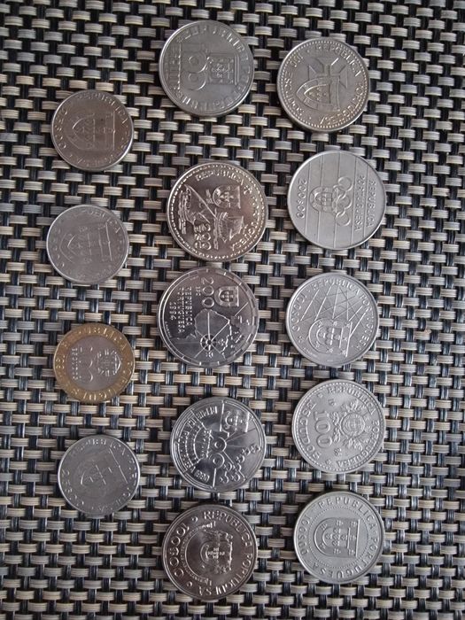 Moedas coleccionáveis
