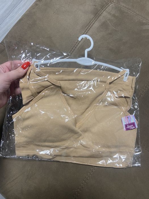 Комплект белья, топ и трусики