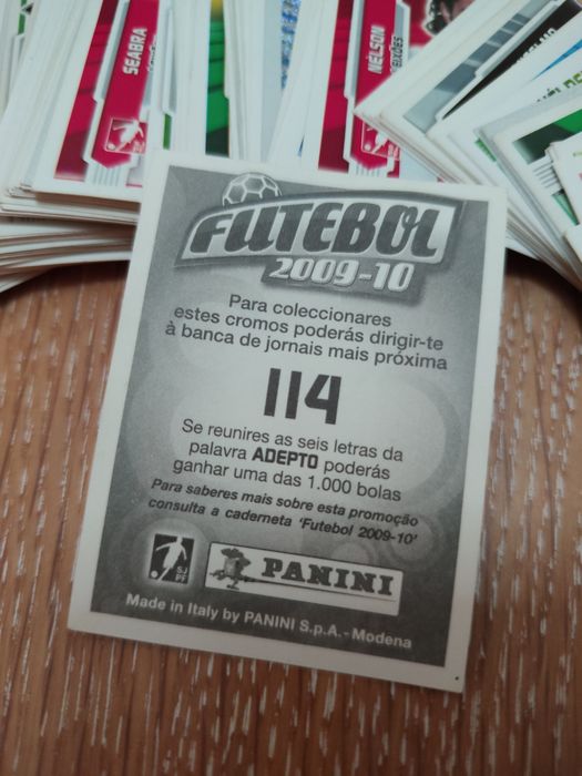 Cromos futebol 09/10