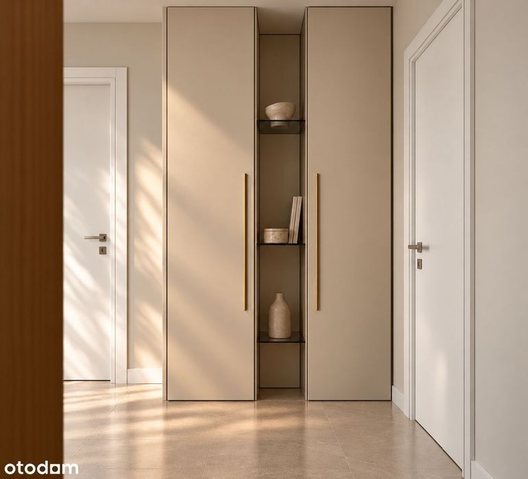61m² w nowym budownictwie 1 piętro.