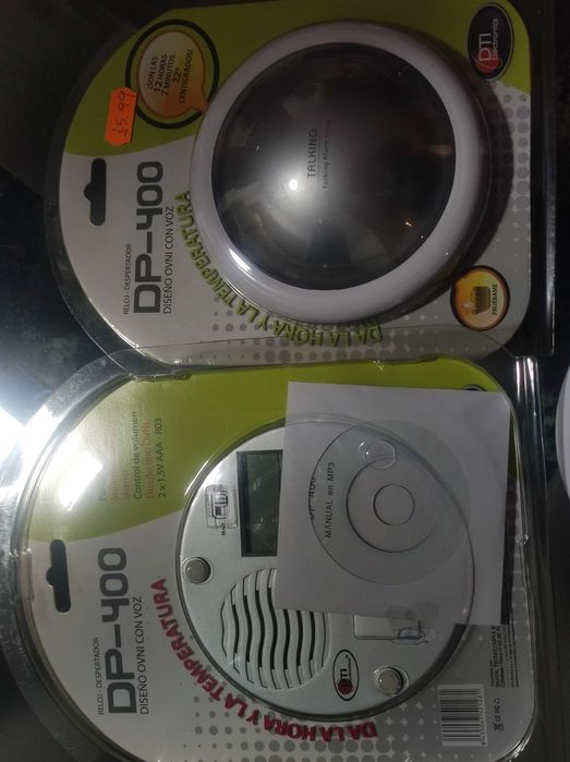Relógio e Despertador digital falante