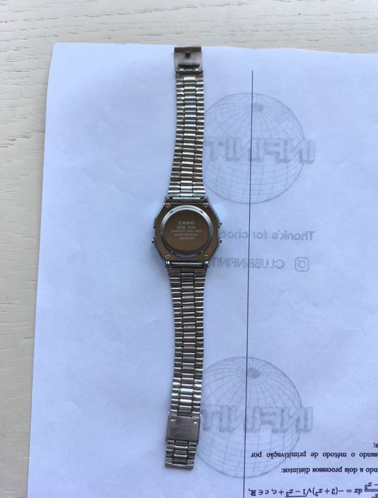 Casio A168 relógio novo
