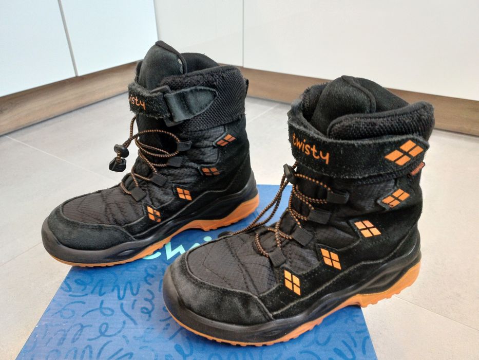 Kozaki chłopięce CCC, buty zimowe 36