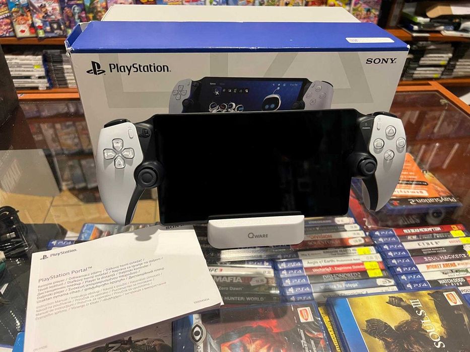 Konsola przenośna Sony Playstation PORTAL do systemu PS5 + Stacja Ładująca / Komplet / Poznań /