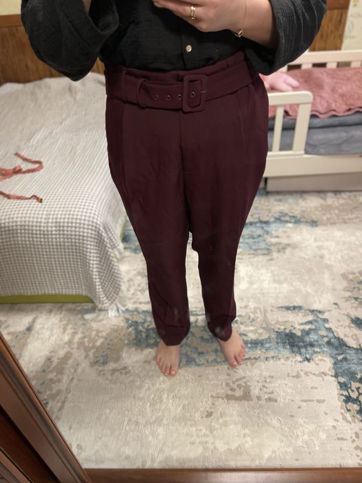 Штани марсала бордо 52-54