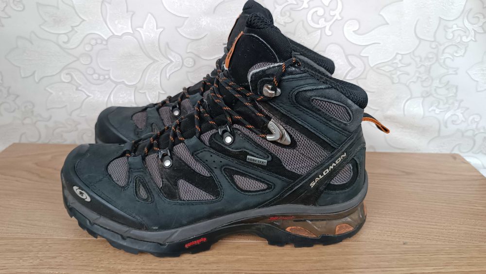 Ботинки берцы Кожа Salomon X Mid Gote tex 44 размер 28 см Vietnam