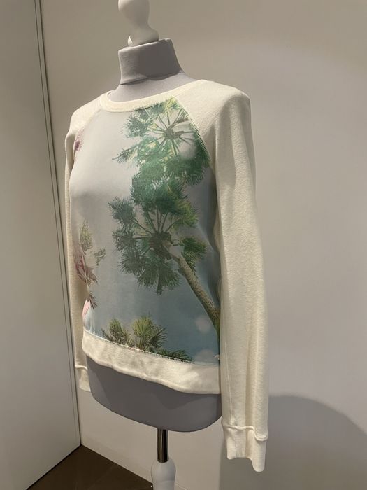 Bluza z szyfonowym przodem Hollister