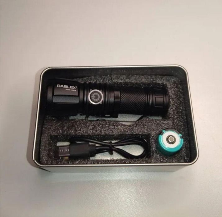 Ліхтар ручний водозахищений Rablex RB-900 TG LED з магнітною підошвою