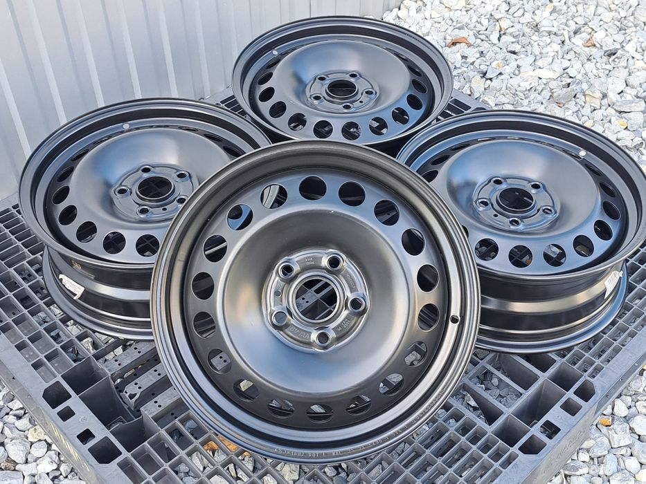 Felgi stalowe 16 5x112 VW Golf T-Roc Passat Seat Leon Skoda Octavia Audi A3 ET48 NOWE