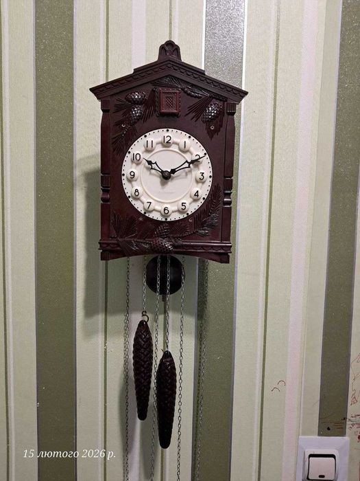 Годинник Маяк з зозулею (кукушкой). Є відео
