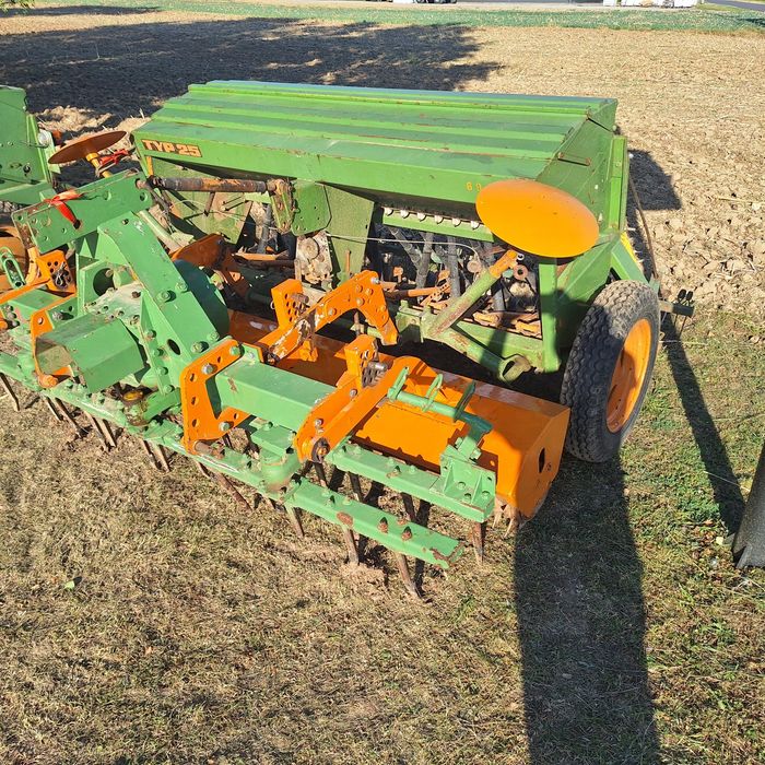 AMAZONE D7 Zestaw Uprawowo Siewny 2,5m brona wahadłowa