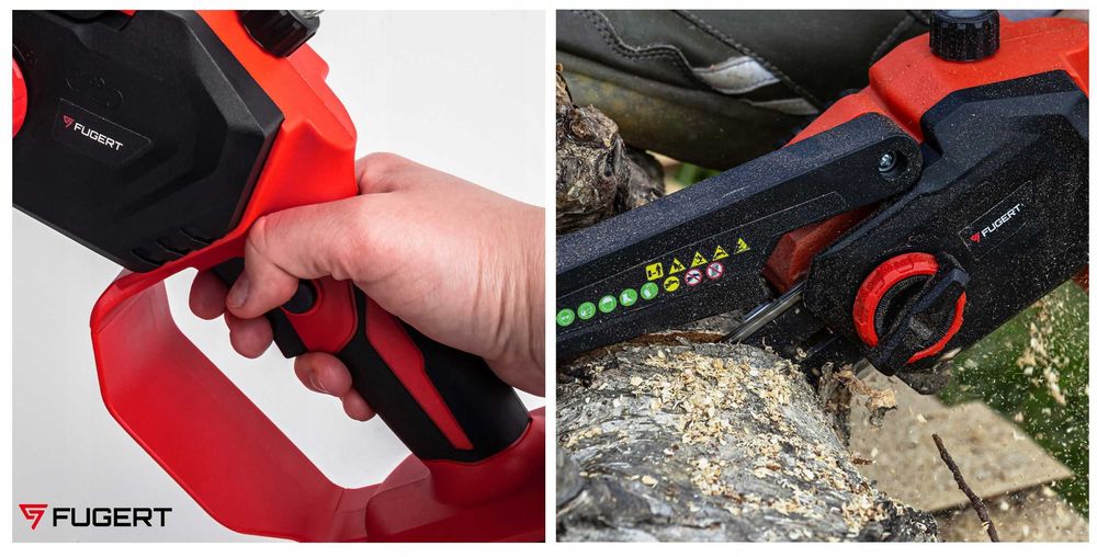 Piła Łańcuchowa Akumulatorowa 8 Cali Gałęziówka Bezszczotkowa 2x21v