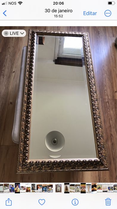 Espelhos de varias medidas