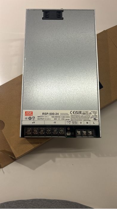 Zasilacz MW Mean Well 24 V/DC 21 A 504 W