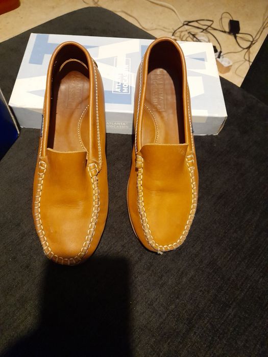 Mocassins Atlanta 36 couro
