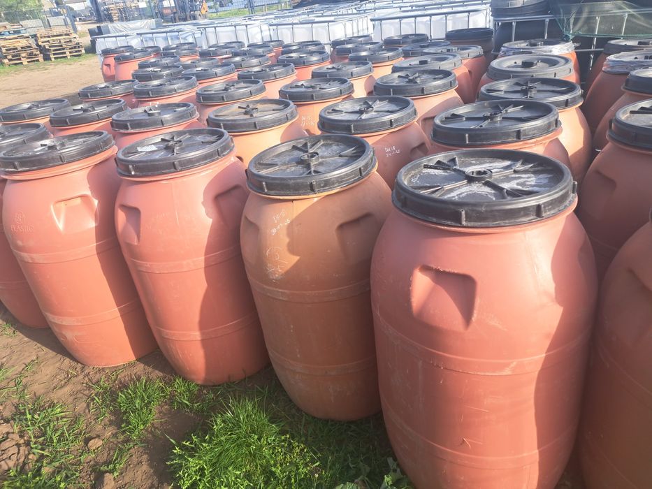 Beczka na wodę 220 L czyste,bez chemii