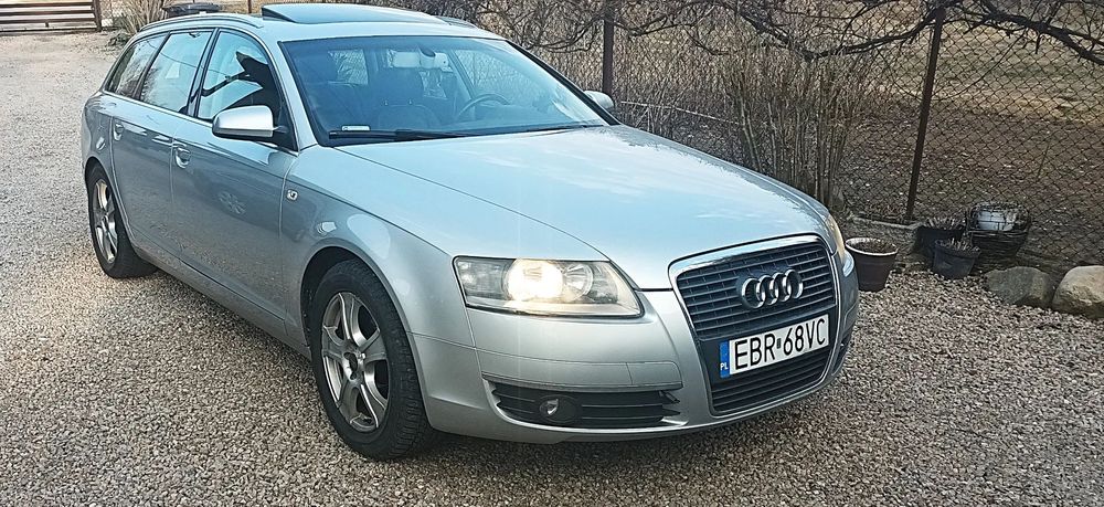 Audi A6 Avant Audi A6 C6 2.4 Avant 2006 2,4 V6 BDW 177 KM LPG manual Audi A6 kombi