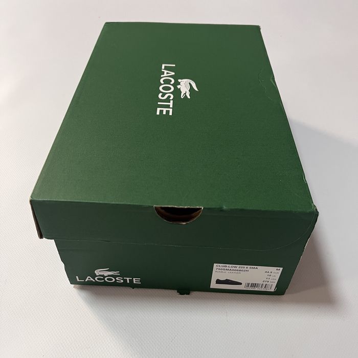 Оригінал! Lacoste Club Low 41-47 (26-30 см)