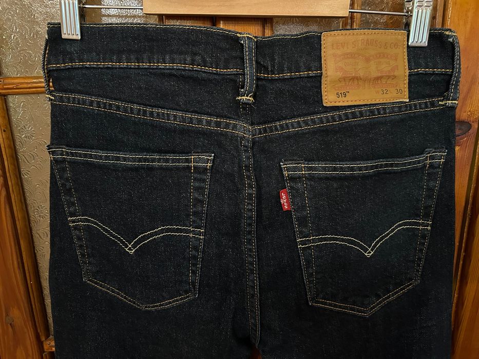 Джинси 30/30 super skinny Levi’s 519, 510, чоловічі джинси