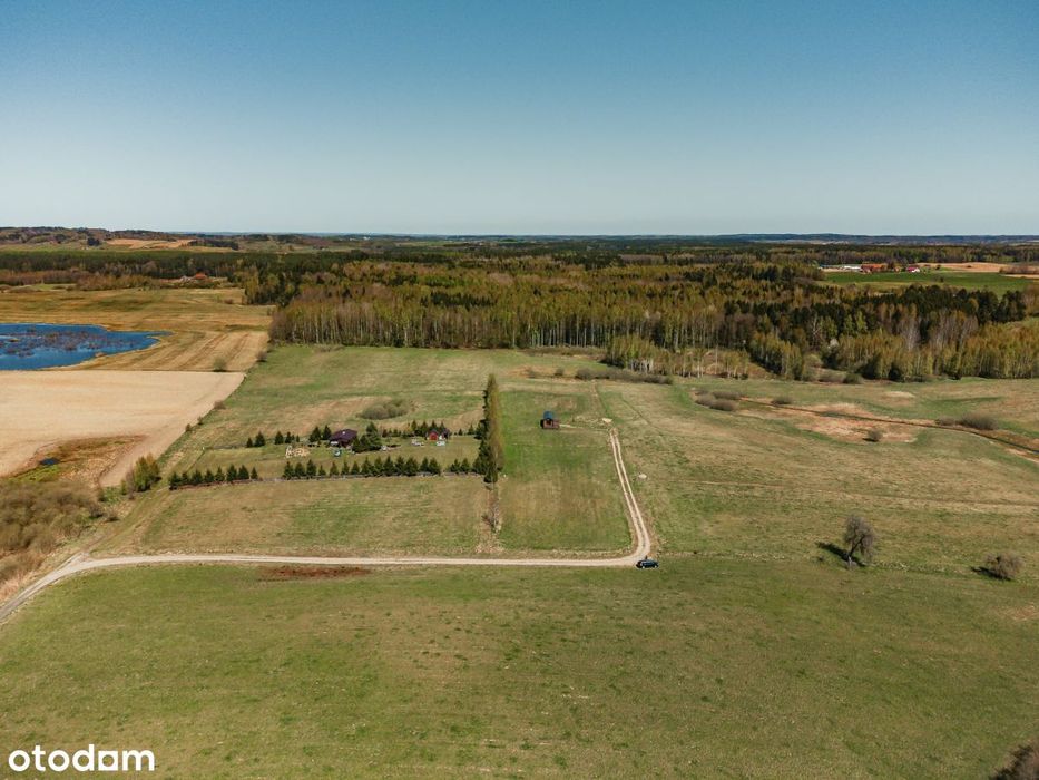 Malownicza działka 800 m od jeziora Blanki - Widok 4