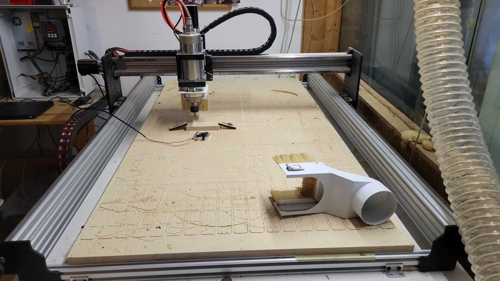 Frezarka CNC QueenBee ploter 1500x1000 2.2kW