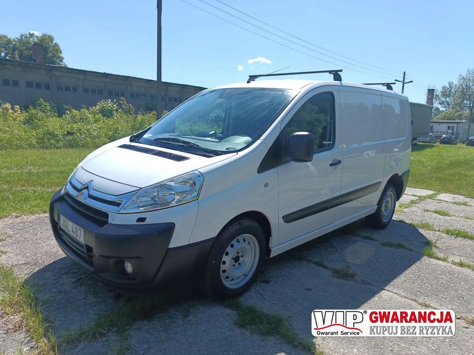Citroën Jumpy 2.0 diesel 128 kM manual 2014 rok ORGINALNY PRZEBIEG, sprowadzony ze Szwecji- STAN BARDZO DOBRY!!!  manual, BEZWYPADKOWY, bagażnik dachowy