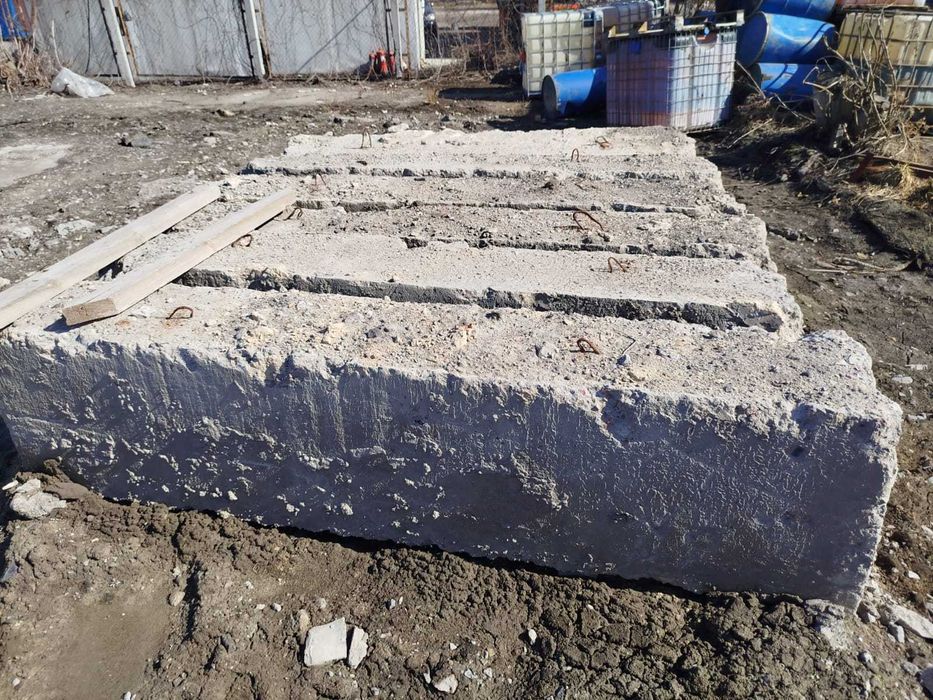 Фундаментні блоки , ФБС 24.4.6 , Б/У