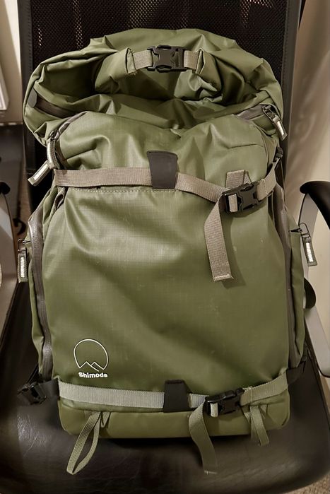 Plecak foto Shimoda Action X30 Starter Kit Army, zielony; uchwyt kasku