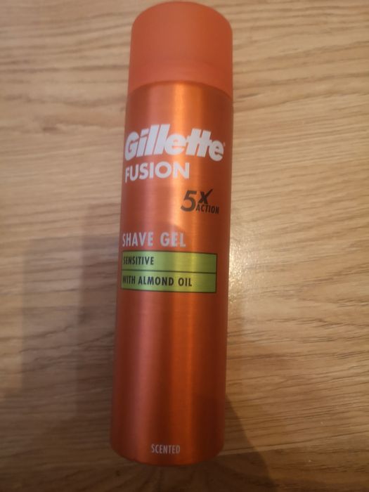 Gillette fusion 5xaction shave gel