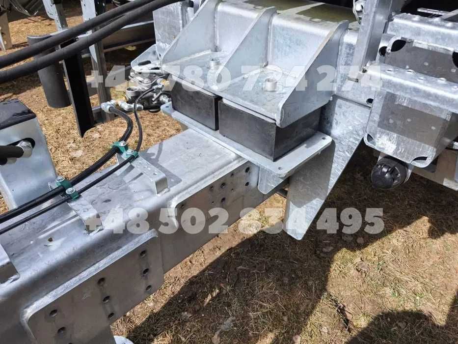 Przyczepa budowlana skorupowa pronar meta-tech Cynkomet T617/6