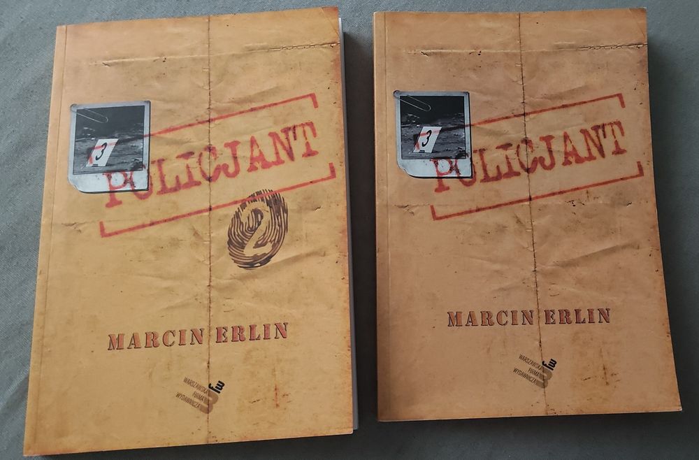 Marcin Erlin "Policjant" tom 1 i 2.