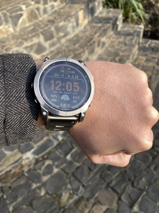 Garmin Fenix 7X Sapphire Solar Titanium