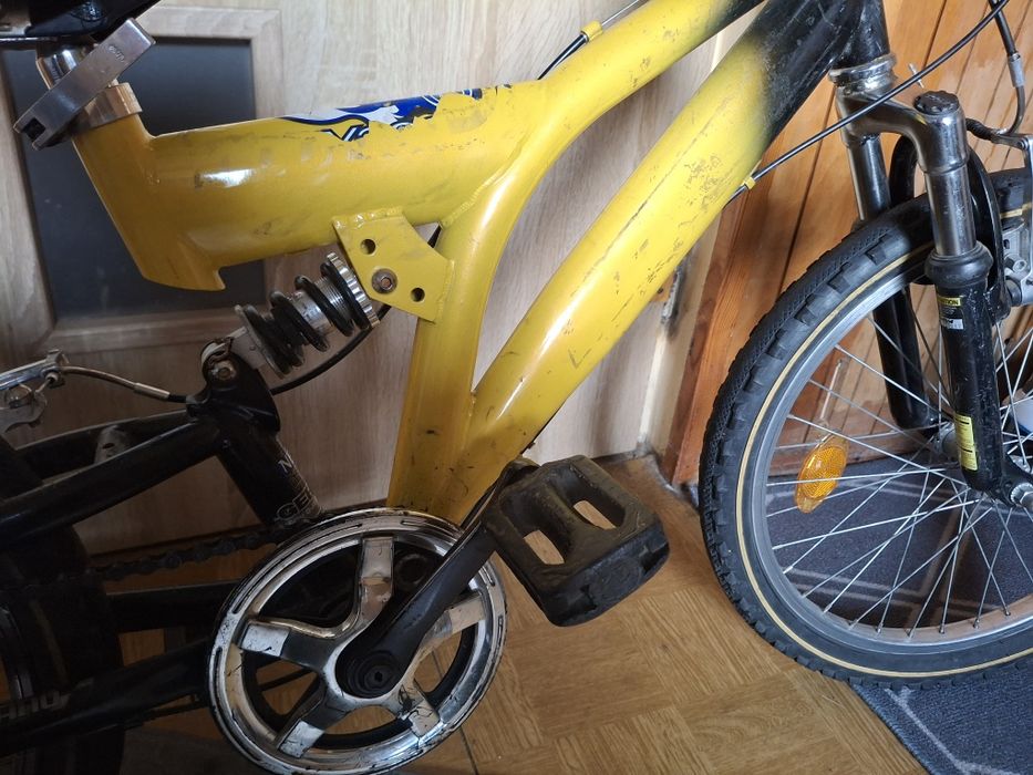 Rower dziecięcy 20 cali, przerzutki.