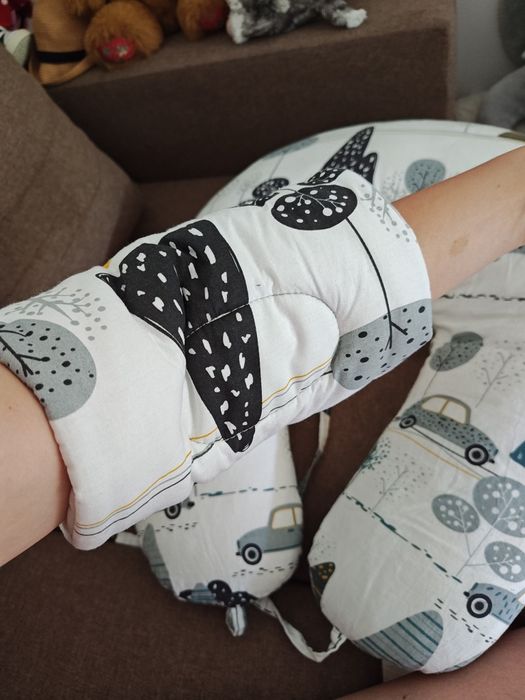 Poduszka do karmienia oraz mufka do karmienia