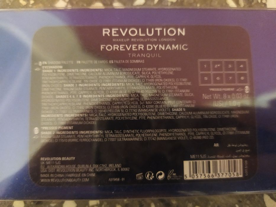 Paleta cieni makeup revolution Forever Dynamic