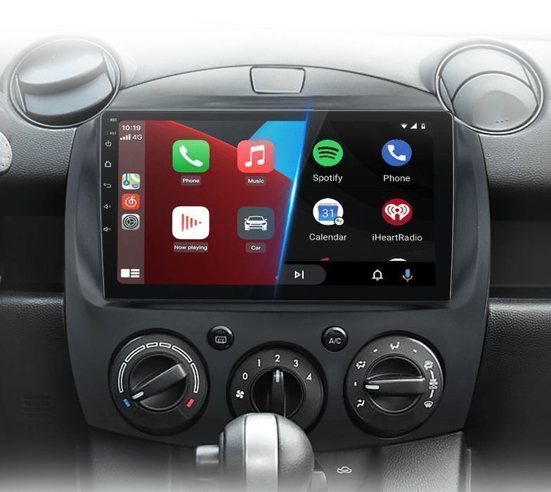 Mazda 2 2007-2014 – Radio Android 15 9" CarPlay Android Auto 2GB/32GB GPS Nawigacja Stacja Multimedialna WiFi Bluetooth PL