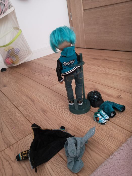 MGA Rainbow High Fashion Doll Teal Boy River Kenda