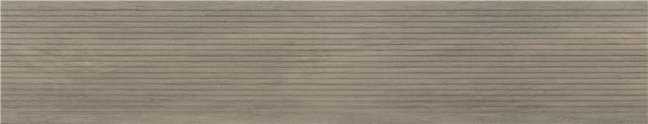 Deck Cerâmico KTL Odense Castanho ou Cinza 23x120