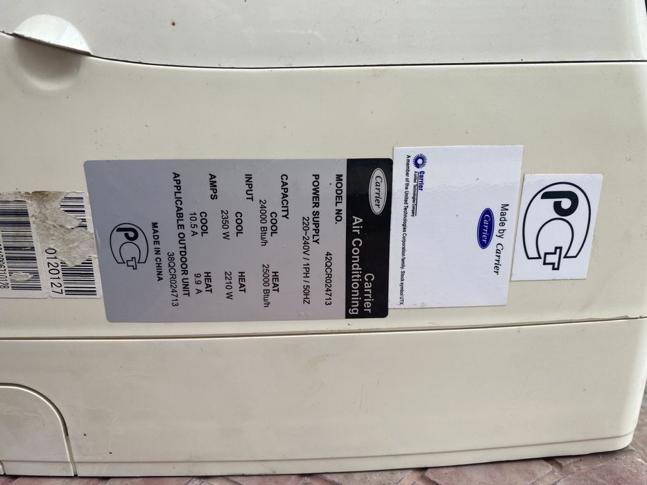 Кондиционер carrier в сборе