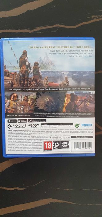 gra plague tale requiem ps5 stan płyty idealny