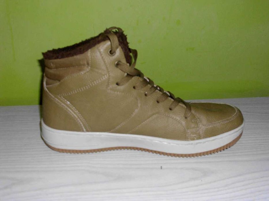 Buty męskie sportowe Kappa Nanook r. 42 za kostkę brązowe khaki beżowe