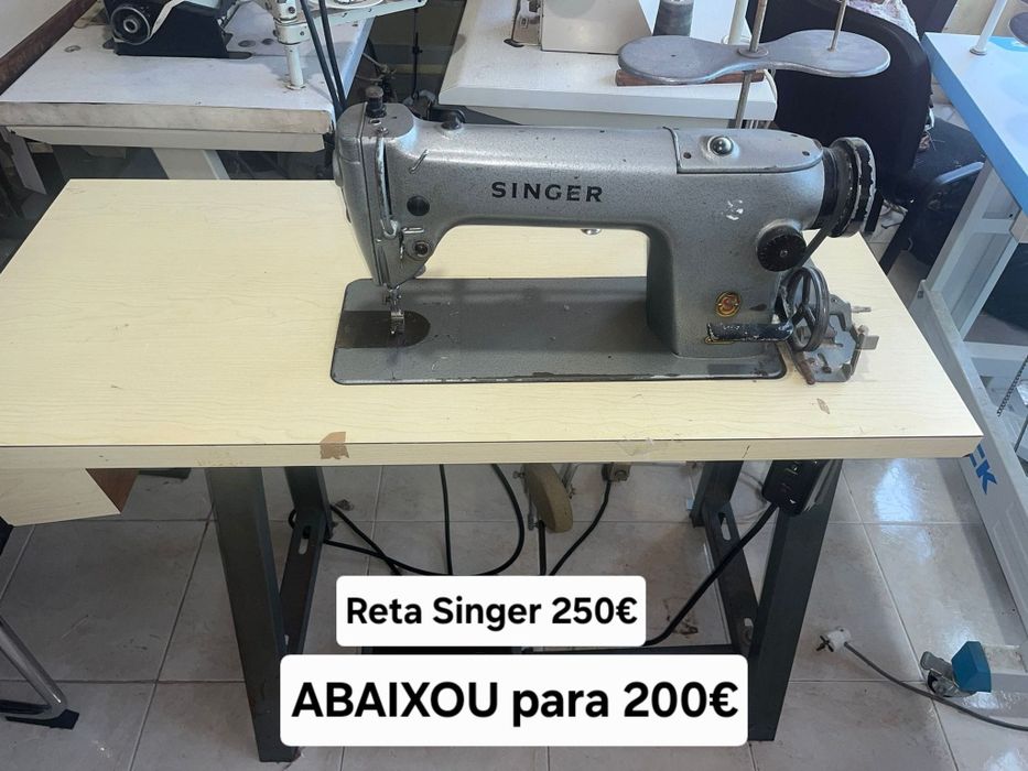 Costura máquinas preço promoção, vejam as fotos