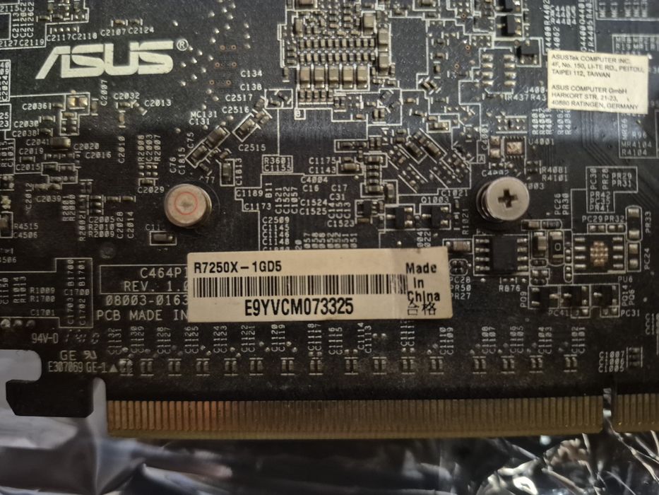 Відеокарта Asus R7 250x 1gb