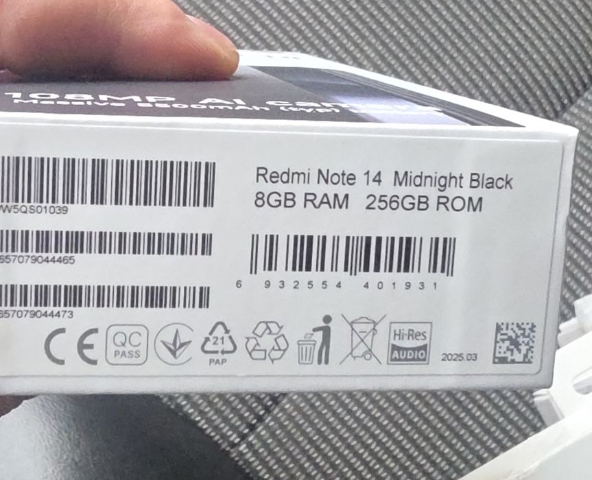 Продам Xiaomi Redmi Note 14 8/256 GB