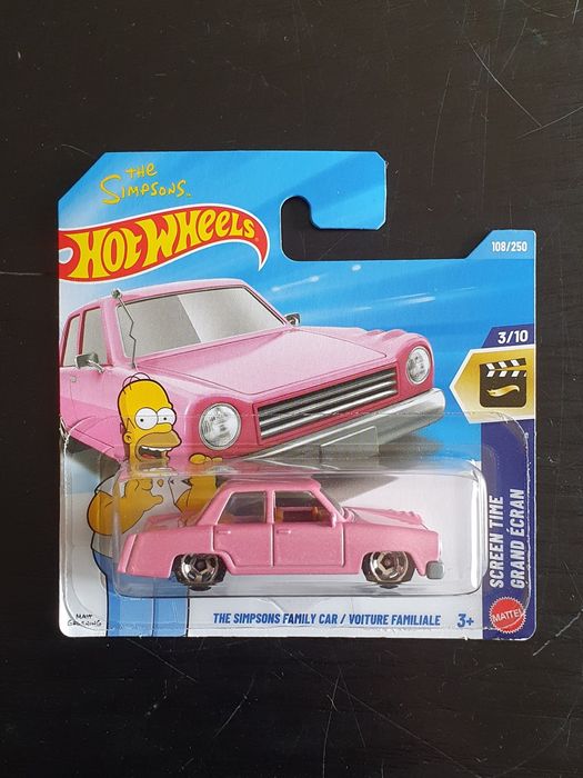 Hot Wheels The Simpsons Car