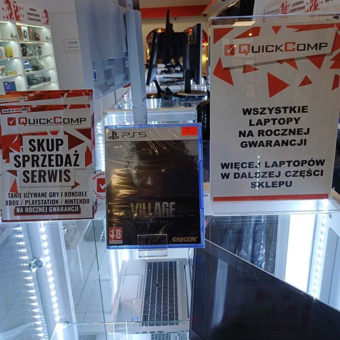 Gra PlayStation 5 / PS5 NOWA Resident Evil Village 7 VII PL Gwar 1 Rok