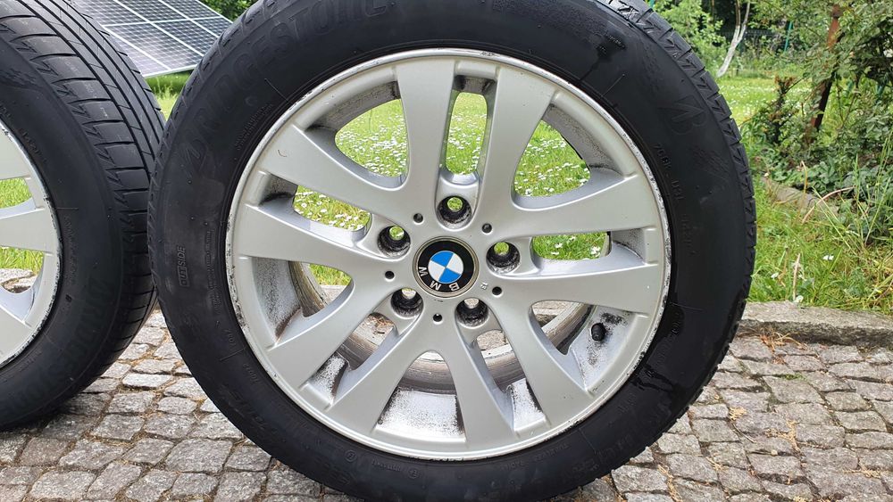 Koła letnie BMW E46 E90 E36 styling 156 16" Bridgestone 205/55 R16 21r