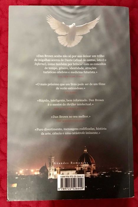 Inferno de Dan Brown (portes incluídos)